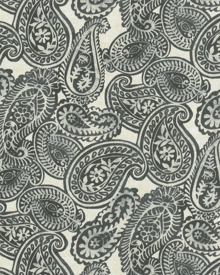 Tbo Summery Spin Ink 801672 by Tommy Bahama Home Designer Fabric TBO DEC'16 100% Spun Polyester U.S.A. Wyzenbeek 51,000 Horizontal: 18.00" and Vertical: 9.00" 54" - Swanky Fabrics -