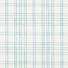Banon Plaid Turquoise by Brunschwig & Fils Designer Fabric