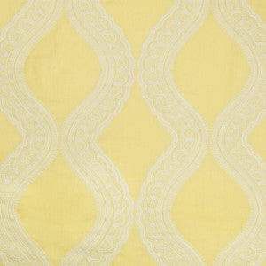 Isoline Emb Canary by Brunschwig & Fils Designer Fabric