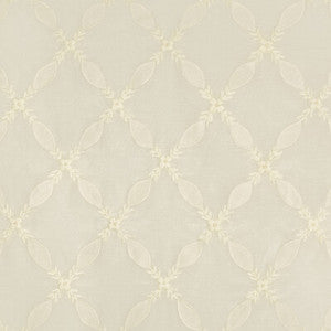 Oliveira Sheer White by Brunschwig & Fils Designer Fabric