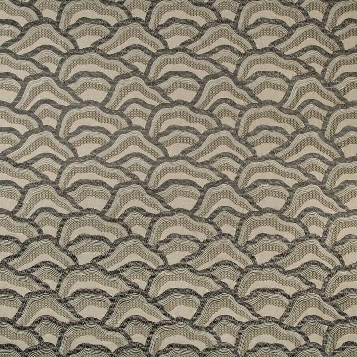 Les Rizieres Emb Silver/Charcoal by Brunschwig & Fils Fabric Brunschwig & Fils Fabric Les Rizieres Emb Silver/CharcoalFabric LES ENSEMBLIERS II LINEN - 52%;RAYON - 48% India </p><p>Repeat: H: 13, V: 15.75 51.5 - Fabric Carolina -