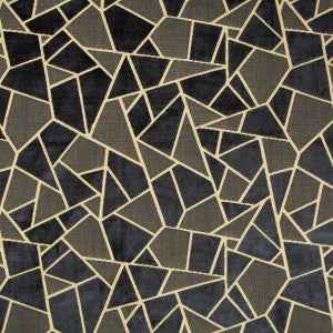 La Tortue Velvet Midnight by Brunschwig & Fils Designer Fabric