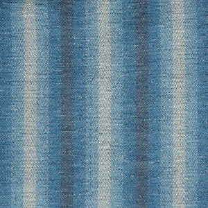 Les Ombres Stripe Lapis by Brunschwig & Fils Designer Fabric