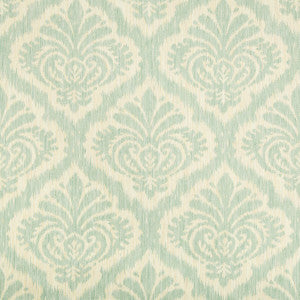 Durbar Tait Strie Ii Aqua by Brunschwig & Fils Designer Fabric