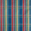 La Comelle Plaid Blue by Brunschwig & Fils Designer Fabric