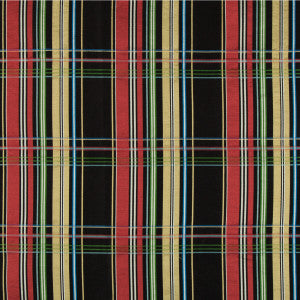 La Comelle Plaid Onyx by Brunschwig & Fils Designer Fabric