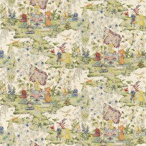 Lodi Garden Print Ivory by Brunschwig & Fils Designer Fabric