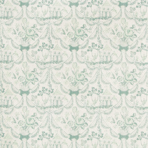 Bird & Swing Hb Aqua by Brunschwig & Fils Designer Fabric