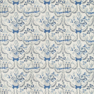 Bird & Swing Hb Blue by Brunschwig & Fils Designer Fabric