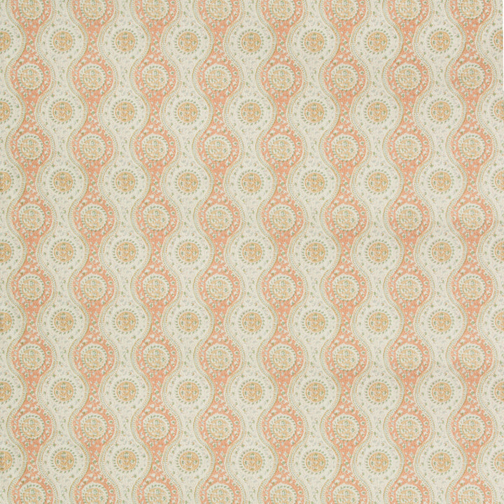 Nadari Print Peach/Gold by Brunschwig & Fils Fabric Brunschwig & Fils Fabric Nadari Print Peach/GoldFabric FOLIO FRANCAIS COTTON - 90%;LINEN - 10% United Kingdom </p><p>Repeat: H: 6.75, V: 7.48 54 - Fabric Carolina -