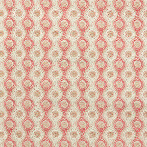 Nadari Print Red/Beige by Brunschwig & Fils Designer Fabric
