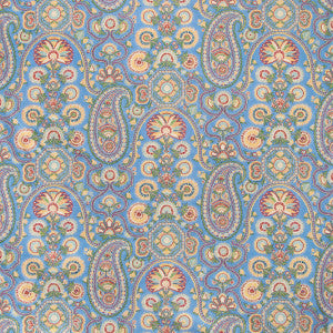 Saraya Print Cornflower by Brunschwig & Fils Designer Fabric