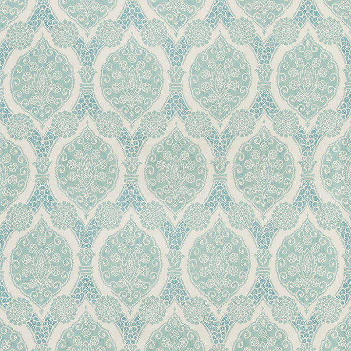 Sufera Print Aqua by Brunschwig & Fils Fabric Brunschwig & Fils Fabric Sufera Print AquaFabric GRAND BAZAAR FLAX - 100% Italy </p><p>Repeat: H: 13.39, V: 28.74 53.94 - Fabric Carolina -