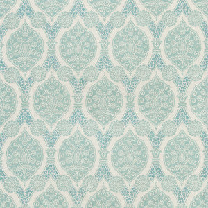 Sufera Print Aqua by Brunschwig & Fils Designer Fabric