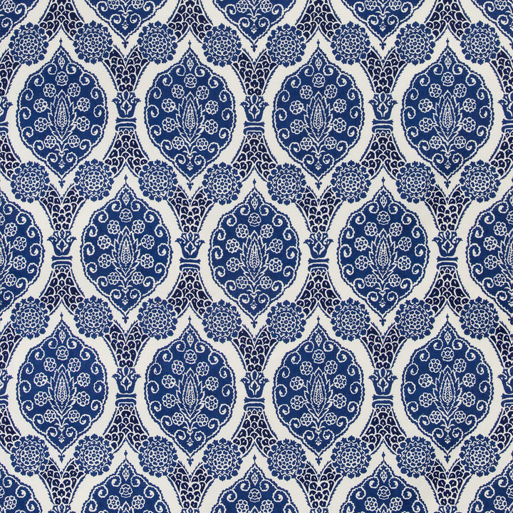 Sufera Print Indigo by Brunschwig & Fils Fabric Brunschwig & Fils Fabric Sufera Print IndigoFabric GRAND BAZAAR FLAX - 100% Italy </p><p>Repeat: H: 13.39, V: 28.74 53.94 - Fabric Carolina -