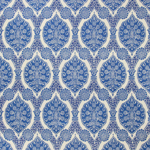 Sufera Print Blue by Brunschwig & Fils Designer Fabric