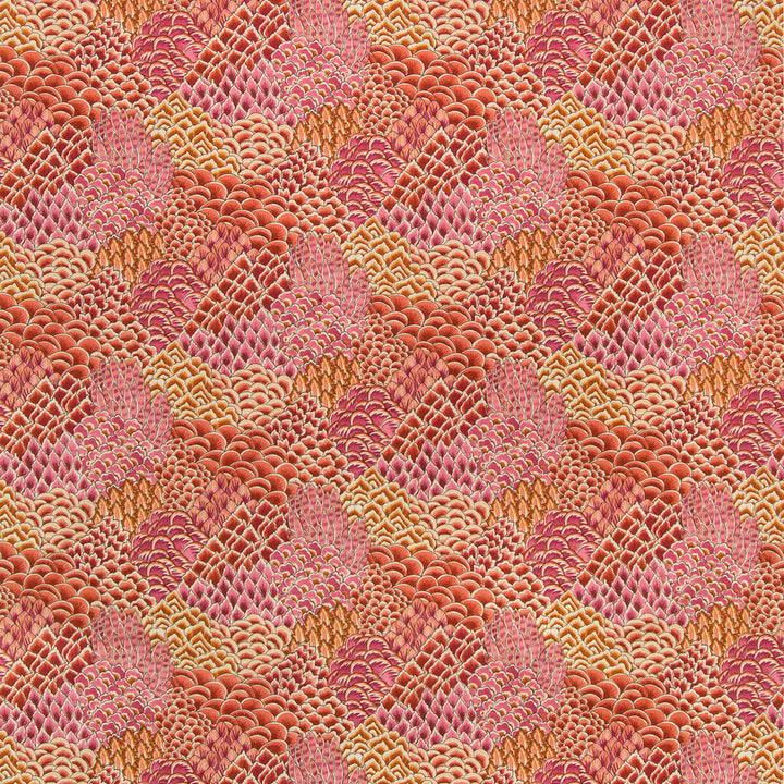 Katibi Print Pink by Brunschwig & Fils Fabric Brunschwig & Fils Fabric Katibi Print PinkFabric GRAND BAZAAR COTTON - 100% Italy </p><p>Repeat: H: 26.77, V: 17.83 53.94 - Fabric Carolina -