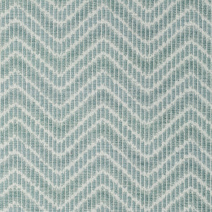 Chausey Woven Aqua by Brunschwig & Fils Designer Fabric
