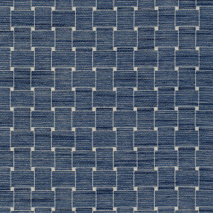 Beaumois Woven Navy by Brunschwig & Fils Designer Fabric