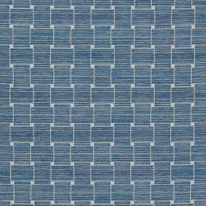 Beaumois Woven Blue by Brunschwig & Fils Designer Fabric