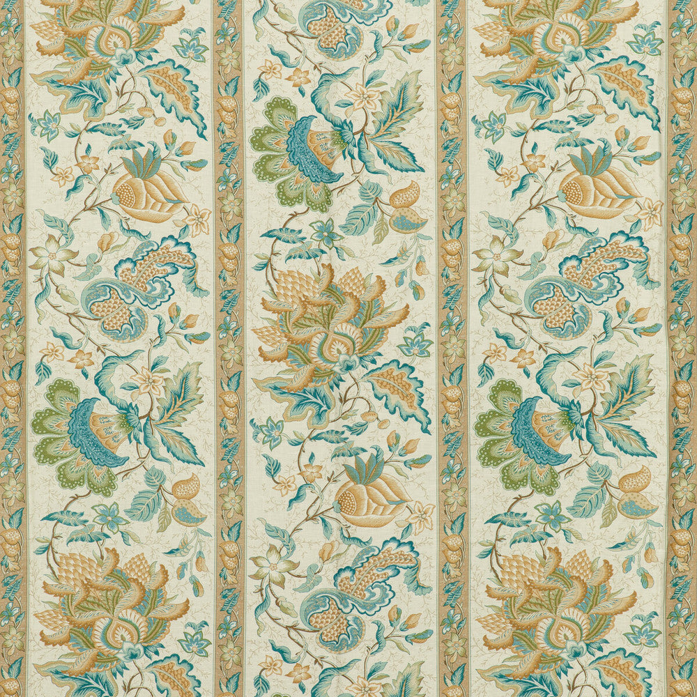 Montflours Print Aqua by Brunschwig & Fils Fabric Brunschwig & Fils Fabric Montflours Print AquaFabric LOUVERNE LINEN - 67%;COTTON - 33% France </p><p>Repeat: H: 23, V: 30 57.87 - Fabric Carolina -