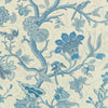Louverne Print Blue by Brunschwig & Fils Designer Fabric