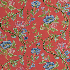 Veronique Print Red by Brunschwig & Fils Designer Fabric