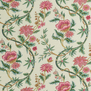 Veronique Print Jewel by Brunschwig & Fils Designer Fabric