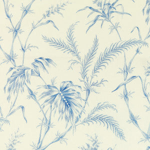 Lauziere Print Blue by Brunschwig & Fils Designer Fabric