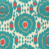 Mayenne Print Aqua by Brunschwig & Fils Designer Fabric