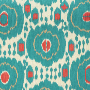 Mayenne Print Aqua by Brunschwig & Fils Designer Fabric
