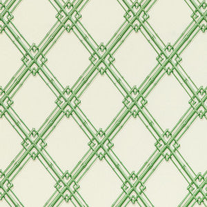 Le Bambou Print Green by Brunschwig & Fils Designer Fabric