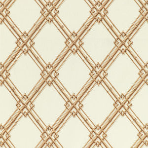 Le Bambou Print Gold by Brunschwig & Fils Designer Fabric