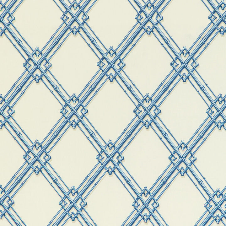 Le Bambou Print Blue by Brunschwig & Fils Fabric Brunschwig & Fils Fabric Le Bambou Print BlueFabric LOUVERNE COTTON - 100% Italy </p><p>Repeat: H: 9, V: 11.5 54 - Fabric Carolina -
