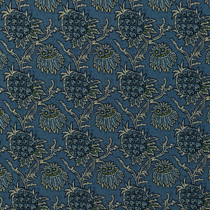 Brassac Print Indigo by Brunschwig & Fils Fabric Brunschwig & Fils Fabric Brassac Print IndigoFabric EN VACANCES II POLYESTER - 100% Italy </p><p>Repeat: H: 9.05, V: 13.38 55.11 - Fabric Carolina -