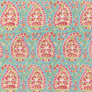 Rougier Print Aqua by Brunschwig & Fils Designer Fabric