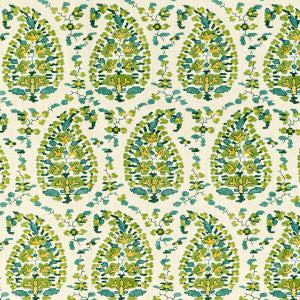 Rougier Print Green by Brunschwig & Fils Designer Fabric