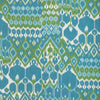 Bonnieux Print Aqua/Leaf by Brunschwig & Fils Designer Fabric