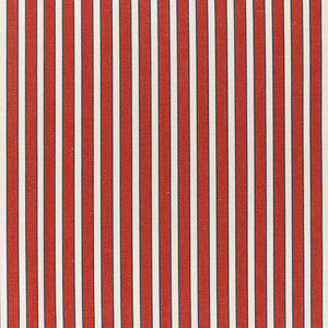 Rouen Stripe Red by Brunschwig & Fils Designer Fabric