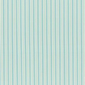 Selune Stripe Aqua by Brunschwig & Fils Designer Fabric