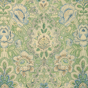 Carvallo Print Celery by Brunschwig & Fils Designer Fabric