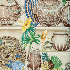 Maizan Print Seaglass by Brunschwig & Fils Designer Fabric