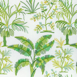 Martil Emb Leaf by Brunschwig & Fils Designer Fabric
