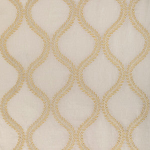 Camus Sheer Yellow 8023110.40.0 By Brunschwig & Fils Designer Fabric