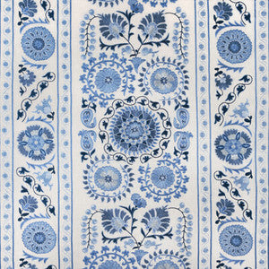 Saanvi Emb Navy/Sky 8023113.51.0 By Brunschwig & Fils Designer Fabric