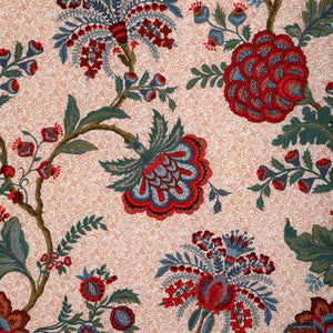 Anduze Emb Red/Blue 8023118.195.0 By Brunschwig & Fils Designer Fabric