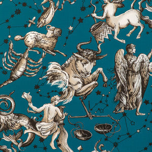 Cosmique Print Teal 8023135.13.0 By Brunschwig & Fils Designer Fabric