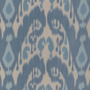 Bukara Warp Print Blue 8023146.155.0 By Brunschwig & Fils Designer Fabric