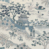 Vienne Lampas Blue 8023151.55.0 By Brunschwig & Fils Designer Fabric