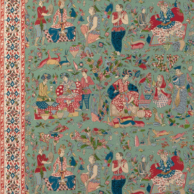 Brunschwig & Fils - Drapery - 8024100.319.0 - Drapery - COTTON - 100% - France </p><p>Repeat: H: , V: 27.5 21 - My Fabric Connection -